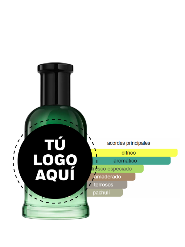 FRAGANCIA INSPIRADA EN HUGO BOOS VERDE